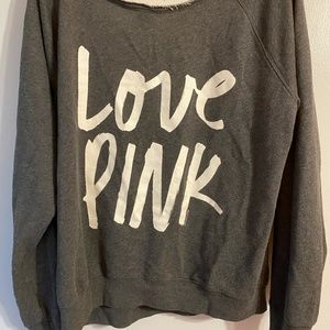 PINK Scoop Neck Sweatshirt